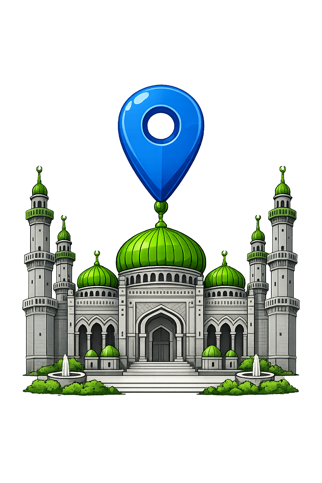 Mosque map icon