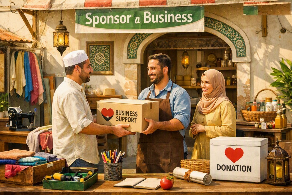 Sponsor a business